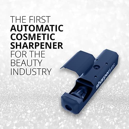 Automatic Sharpener for Cosmetic Wood Pencils Only (Blue) *not Intended for Plastic Gel Cosmetic Pencils.
