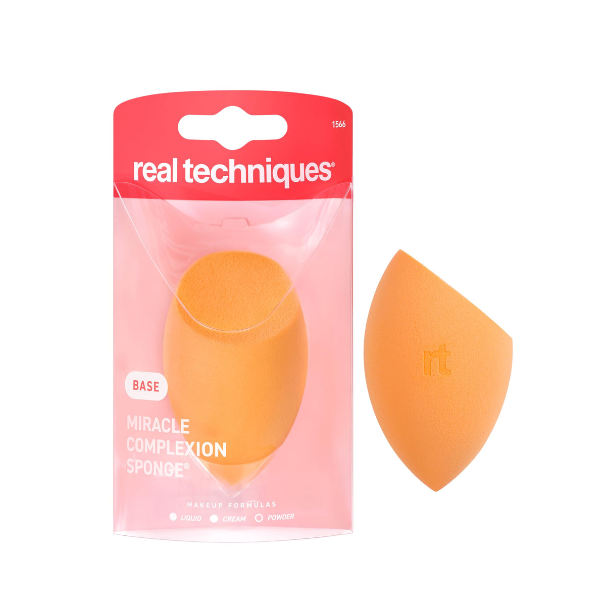 Real Techniques Miracle Complexion Sponge, 4 Pack, Makeup Blending Sponges